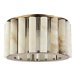 Потолочный светильник из стекла и премиального алебастра Ravishment варинант исполнения - 2 | Loft Concept в Ростове-на-Дону