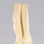 Торшер с изогнутым каркасом Golden Wave варинант исполнения - 3 | Loft Concept в Ростове-на-Дону