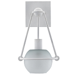 Бра белое с матовым стеклянным плафоном в форме шара White Lighthouse варинант исполнения - 3 | Loft Concept в Ростове-на-Дону