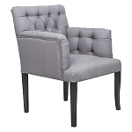 Кресло Addison Chic Armchair grey flax варинант исполнения - 1 | Loft Concept в Ростове-на-Дону
