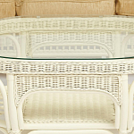 Комплект уличной мебели из ротанга Clara белый варинант исполнения - 13 | Loft Concept в Ростове-на-Дону