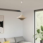 Подвесной вязаный бежевый светильник «Звезда Востока 01» варинант исполнения - 2 | Loft Concept в Ростове-на-Дону