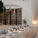 Подвесной светильник стеклянный в виде канделябра Curved Glass Chandelier варинант исполнения - 7 | Loft Concept в Ростове-на-Дону