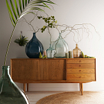 Ваза-бутыль из стекла TRANSPARENT FORMS 56 варинант исполнения - 12 | Loft Concept в Ростове-на-Дону