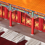 Храм Конфуция Тайвань миниатюра для интерьера в китайском стиле варинант исполнения - 3 | Loft Concept в Ростове-на-Дону