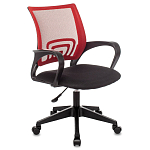 Офисное кресло с основанием из черного пластика Desk chairs Red варинант исполнения - 1 | Loft Concept в Ростове-на-Дону