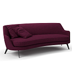 Мебельная ткань Шенилл фиолетовый цвет 138 см T4-27 варинант исполнения - 6 | Loft Concept в Ростове-на-Дону