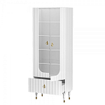 Витрина белая двухдверная с ящиком Expanses of Beauty варинант исполнения - 2 | Loft Concept в Ростове-на-Дону