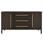 Буфет Primo с тремя ящиками и двумя фасадами Темный орех варинант исполнения - 9 | Loft Concept в Ростове-на-Дону