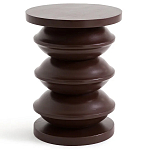 Фигурный приставной столик бордового цвета  AMORPHOUS варинант исполнения - 1 | Loft Concept в Ростове-на-Дону