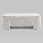 Банкетка Taks букле светло-серый варинант исполнения - 4 | Loft Concept в Ростове-на-Дону