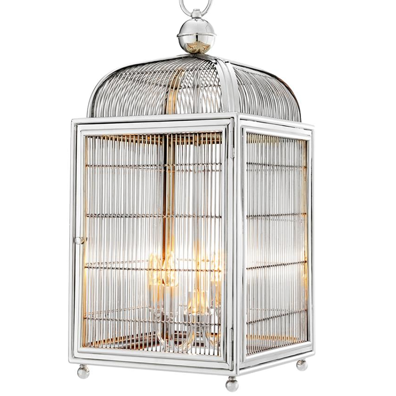 Люстра Lantern Falcon Nickel Никель в Ростове-на-Дону | Loft Concept 