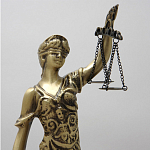 Статуэтка бронзовая Фемида Bronze Goddess варинант исполнения - 1 | Loft Concept в Ростове-на-Дону