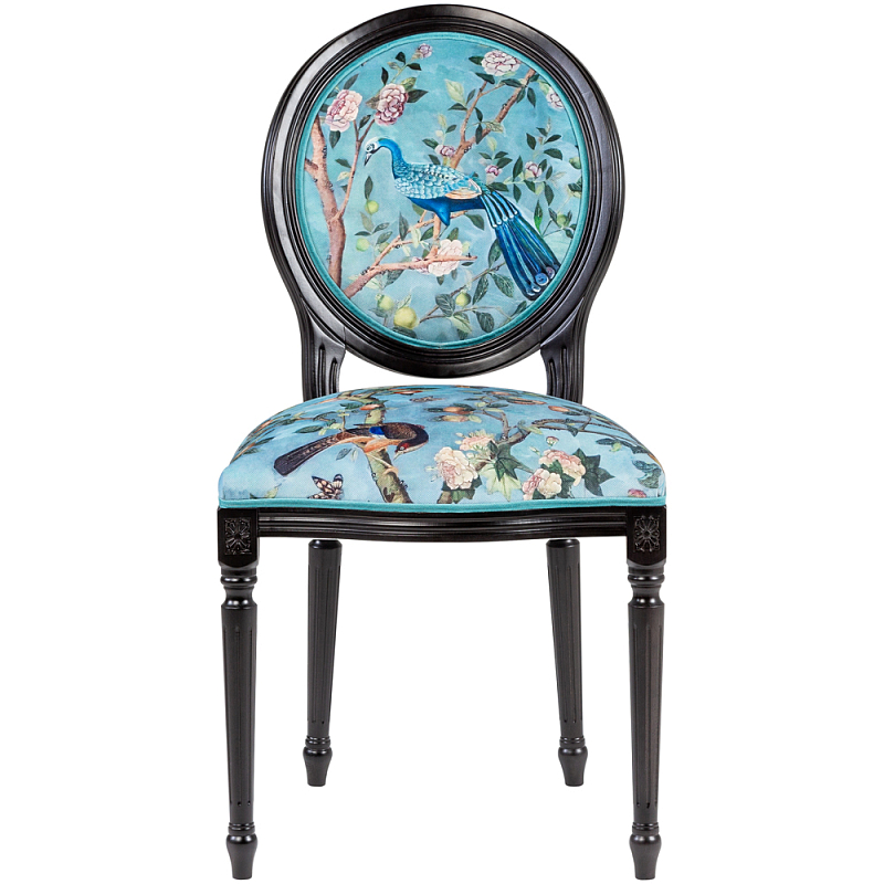           Turquoise Chinoiserie Bird Chair ̆    -- | Loft Concept 