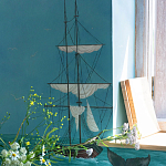 Обои ручная роспись Nantucket Crossing Brandt colourway on scenic paper варинант исполнения - 5 | Loft Concept в Ростове-на-Дону