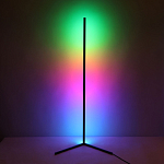 Торшер черного цвета на угловом основании Arteriors варинант исполнения - 2 | Loft Concept в Ростове-на-Дону