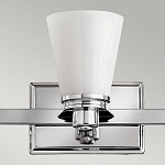 Бра для ванных комнат с белыми стеклянными конусными плафонами Hinkley варинант исполнения - 2 | Loft Concept в Ростове-на-Дону