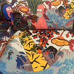 Мебельная ткань Велюр Simpsons in Paradise Т4-88 варинант исполнения - 1 | Loft Concept в Ростове-на-Дону