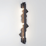 Бра вертикальное с черными кругами и квадратами Gravyura варинант исполнения - 5 | Loft Concept в Ростове-на-Дону