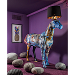Большой Торшер Лошадь с ручной авторской росписью Feral Stallion варинант исполнения - 1 | Loft Concept в Ростове-на-Дону