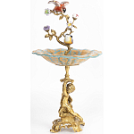 Фарфоровая чаша Фонтан птиц Verena варинант исполнения - 3 | Loft Concept в Ростове-на-Дону