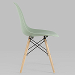 Пластиковый стул на ножках из массива бука Eames Mint варинант исполнения - 2 | Loft Concept в Ростове-на-Дону