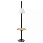 Торшер с полкой для хранения Floor Lamp with Storage Shelf варинант исполнения - 1 | Loft Concept в Ростове-на-Дону
