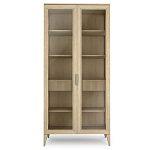 Витрина стеклянная 2-х дверная с ящиками и 5-ю полками Harper Line варинант исполнения - 2 | Loft Concept в Ростове-на-Дону