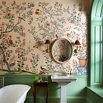 Обои ручная роспись Houghton Edo Blush варинант исполнения - 1 | Loft Concept в Ростове-на-Дону