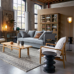 Фигурный приставной столик черного цвета AMORPHOUS варинант исполнения - 6 | Loft Concept в Ростове-на-Дону