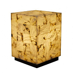 Торшер прямоугольный из натурального камня Calcite Geometry варинант исполнения - 6 | Loft Concept в Ростове-на-Дону