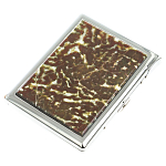Портсигар с газовой зажигалкой из натурального камня Офит Благородный Stone Cigarettes Cases варинант исполнения - 1 | Loft Concept в Ростове-на-Дону