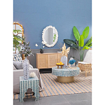 Зеркало овальное с багетом в виде кораллов Coral Dеcor варинант исполнения - 4 | Loft Concept в Ростове-на-Дону