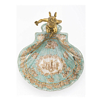 Блюдо с бронзовым ангелом Porcelain Angels of Paradise варинант исполнения - 3 | Loft Concept в Ростове-на-Дону