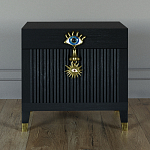 Сундук Eye Elsa Dreams Black варинант исполнения - 4 | Loft Concept в Ростове-на-Дону