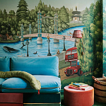 Обои ручная роспись Little London Jubilee Colourway варинант исполнения - 3 | Loft Concept в Ростове-на-Дону