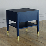 Прикроватная тумбочка с ящиком Elsa Dreams Blue варинант исполнения - 4 | Loft Concept в Ростове-на-Дону