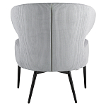 Современное мягкое кресло на металлических ножках Rakush Grey варинант исполнения - 3 | Loft Concept в Ростове-на-Дону