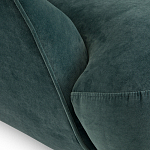 Полукруглое мягкое кресло Halle Green Armchair варинант исполнения - 6 | Loft Concept в Ростове-на-Дону