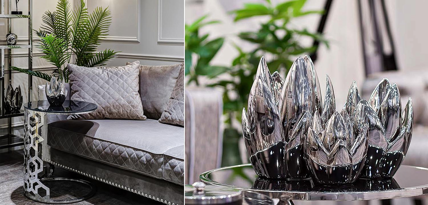 Подсвечник Solange silver Подсвечник Solange silver - Loft-Concept в Ростове-на-Дону