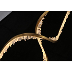 Подвесной светильник обрамленный элементами в виде кристаллов Smooth Shine варинант исполнения - 4 | Loft Concept в Ростове-на-Дону