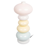 Настольная лампа из стеклянных сфер в пастельных тонах Высота 48 см Pastel Lunaria варинант исполнения - 2 | Loft Concept в Ростове-на-Дону