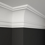 Гладкий карниз KT-48 варинант исполнения - 1 | Loft Concept в Ростове-на-Дону