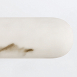 Бра для ванных комнат вертикальное с вытянутым плафоном из алебастра Hinkley варинант исполнения - 5 | Loft Concept в Ростове-на-Дону