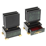 Настольный письменный набор из нефрита в подарочной коробке Victorious варинант исполнения - 11 | Loft Concept в Ростове-на-Дону