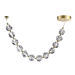 Подвесной светильник из прозрачных шаров Bubbles Bocci варинант исполнения - 5 | Loft Concept в Ростове-на-Дону