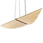 Люстра в виде распахнутых крыльев из тонких металлических планок Flight of Freedom варинант исполнения - 4 | Loft Concept в Ростове-на-Дону