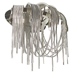 Бра с металиическими цепочками и дугообразными элементами Atlantis Chain варинант исполнения - 5 | Loft Concept в Ростове-на-Дону