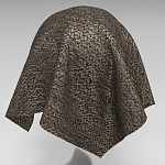 Мебельная ткань Шенилл коричневый цвет 138 см T4-41 варинант исполнения - 4 | Loft Concept в Ростове-на-Дону