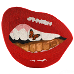 Картина вышивка бисером Grill Cut Out With Butterfly варинант исполнения - 1 | Loft Concept в Ростове-на-Дону